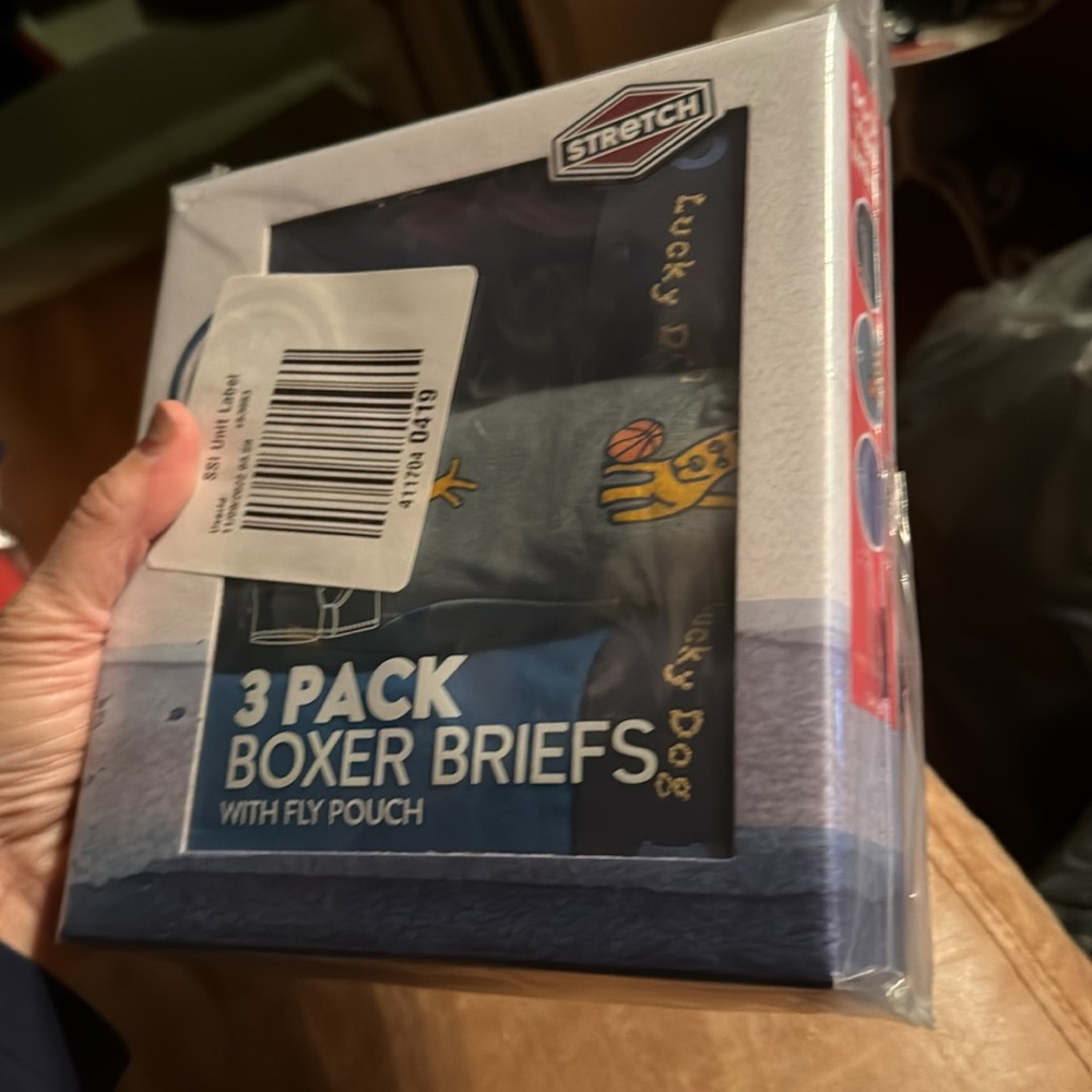 4 NWTIB • Life is Good • 3-Pack Stretch Boxer Briefs with Fly Pouch • Small 28/3 - Picture 8 of 9